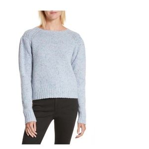 Anthropologie purple sweater